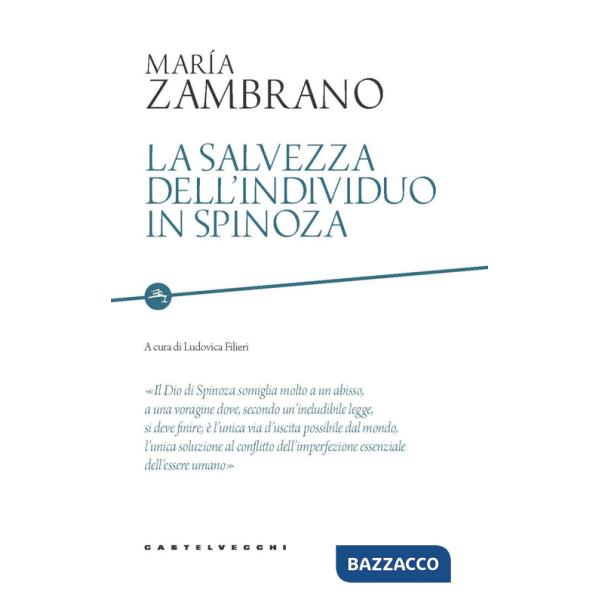 Salvezza dell'individuo in Spinoza (La)