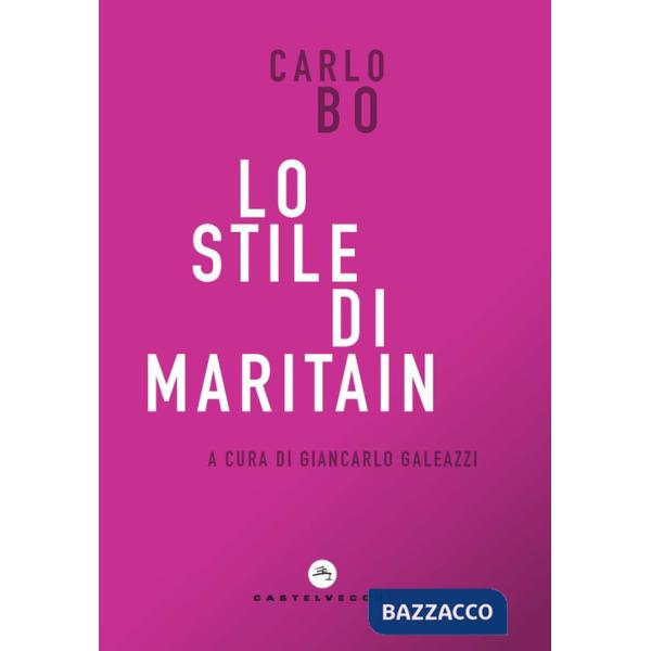 Stile di Maritain (Lo)
