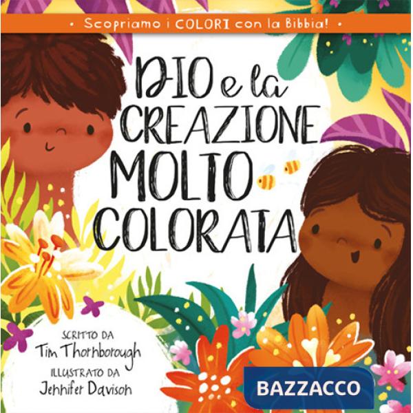 Dio e la creazione molto colorata