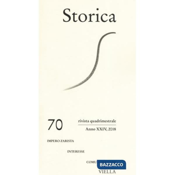 Storica (2018). Vol. 70