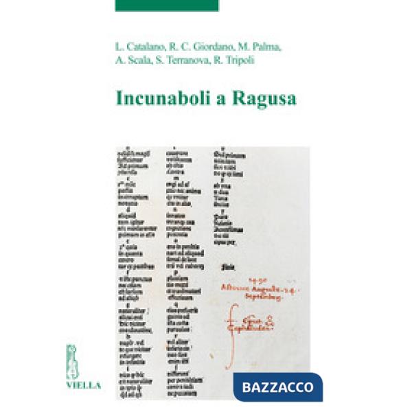 Incunaboli a Ragusa
