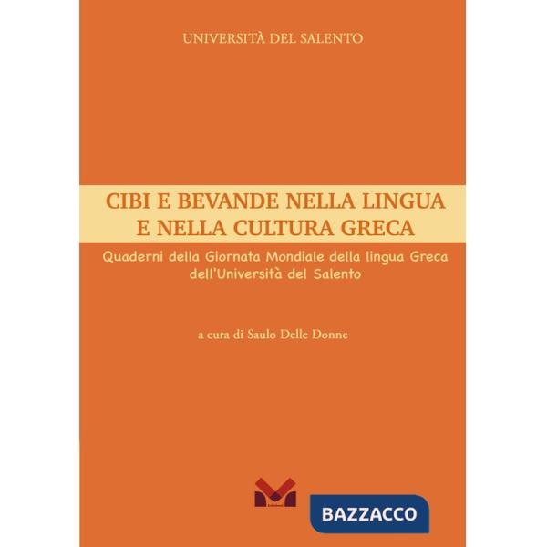 Cibi e bevande nella lingua e nella cultura greca