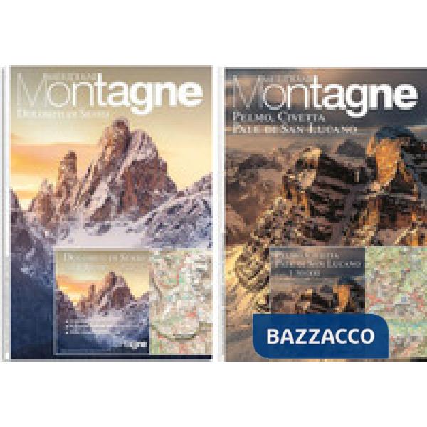 Dolomiti di Sesto-Pelmo, Civetta. Con Carta geografica ripiegata