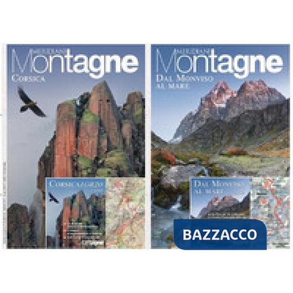 Corsica-Monviso al mare. Con Carta geografica ripiegata