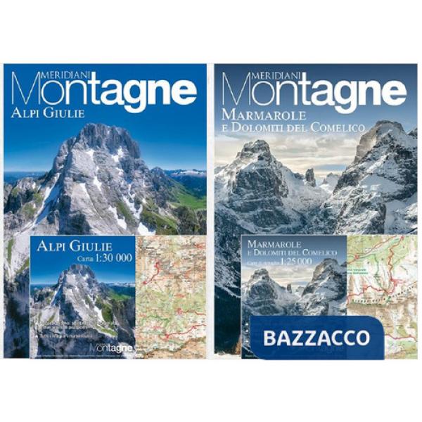 Alpi Giulie-Marmarole e Dolomiti del Comelico. Con Carta geografica ripiegata