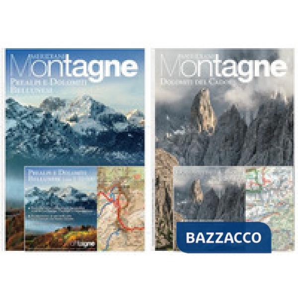 Prealpi Bellunesi-Dolomiti di Cadore. Con 2 Carta geografica ripiegata