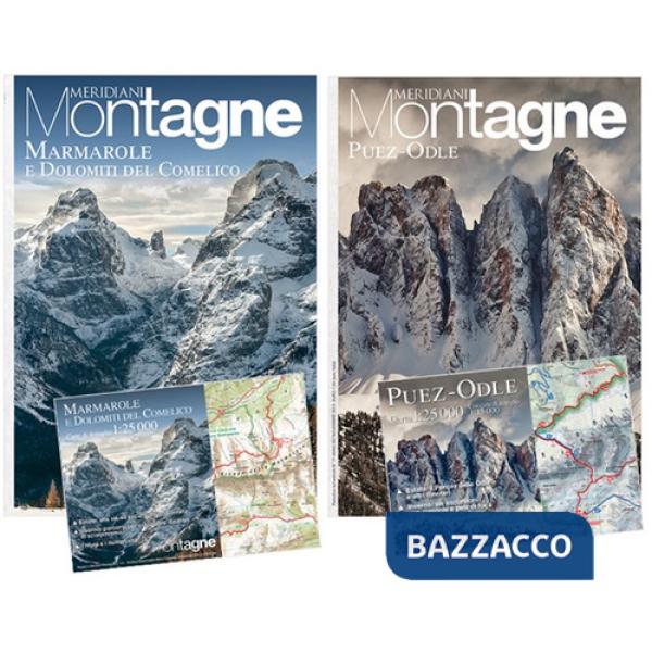 Marmarole e Dolomiti del Comelico-Puez-Odle. Con Carta geografica ripiegata