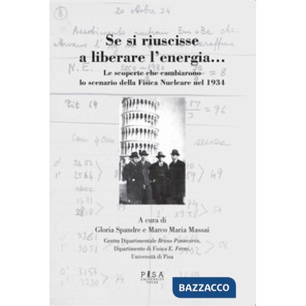 Se si riuscisse a liberare l'energia. Le scoperte che cambiarono lo scenario della fisica nucleare nel 1934
