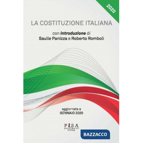 Costituzione italiana. Aggiornata a gennaio 2020 (La)