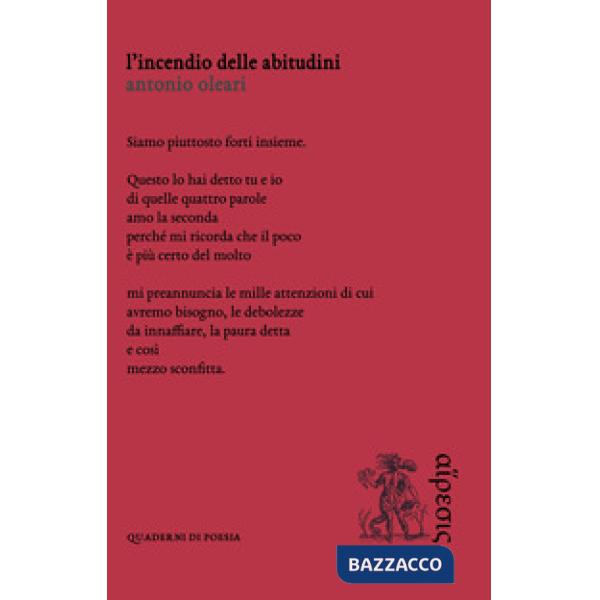 Incendio delle abitudini (L')