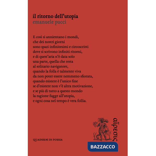 Ritorno dell'utopia (Il)