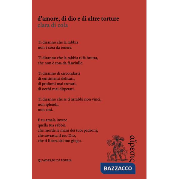 D'amore, di Dio e di altre torture