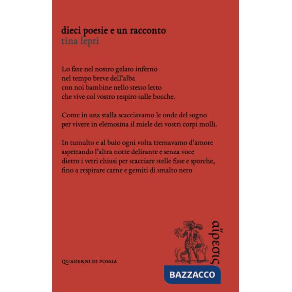Dieci poesie e un racconto