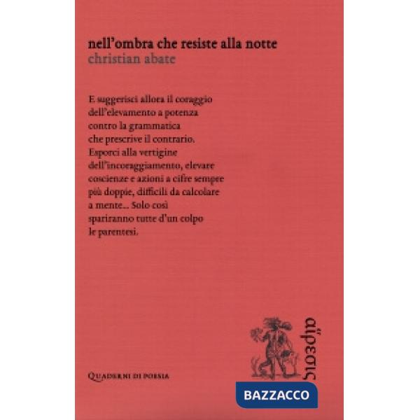 Nell'ombra che resiste alla notte
