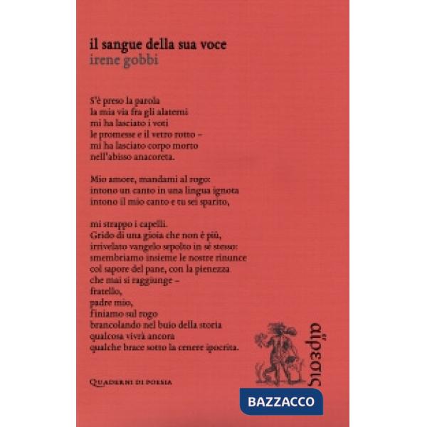 Sangue della sua voce (Il)