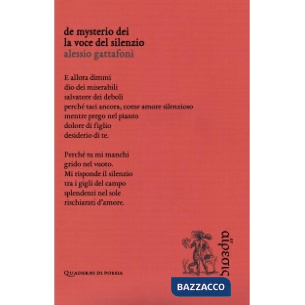 De mysterio Dei. La voce del silenzio