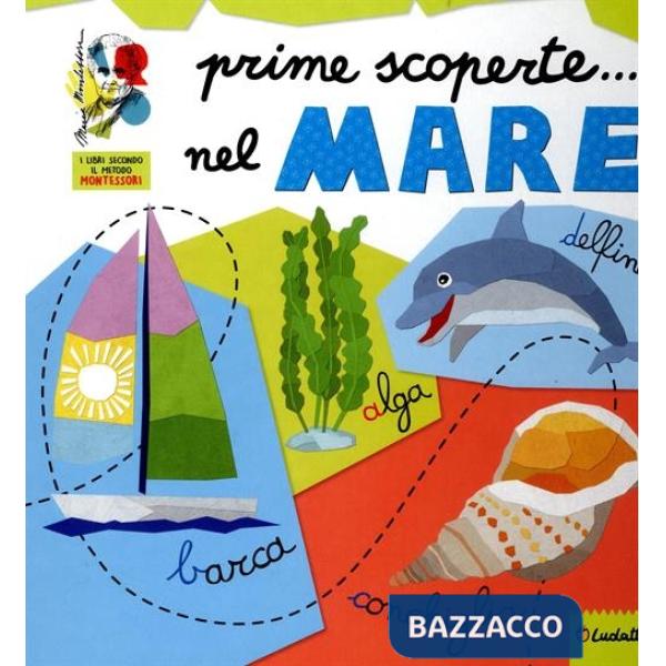 Prime scoperte... al mare. I libri gioco secondo il metodo Montessori. Ediz. a colori. Con 26 Carte