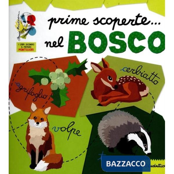 Prime scoperte... nel bosco. I libri gioco secondo il metodo Montessori. Ediz. a colori. Con 52 gadget