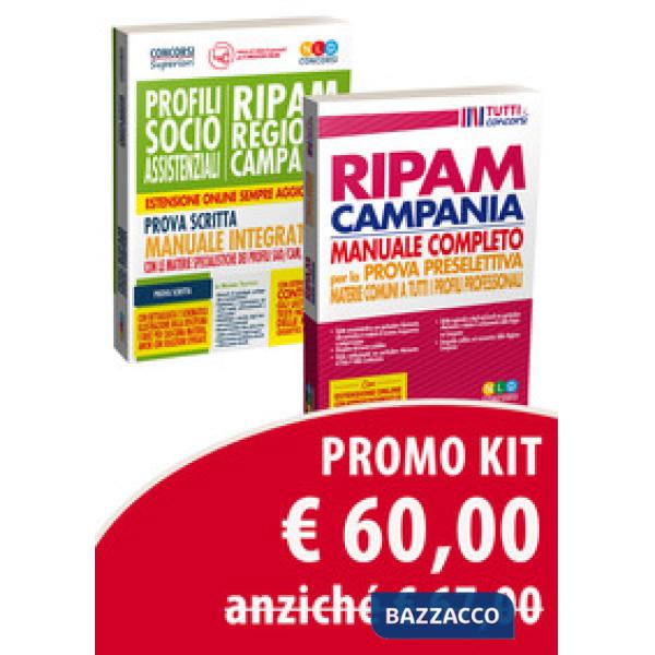Kit Concorso RIPAM Regione Campania. Profili socio-assistenziali. Manuale integrativo per la prova scritta con le materie specia