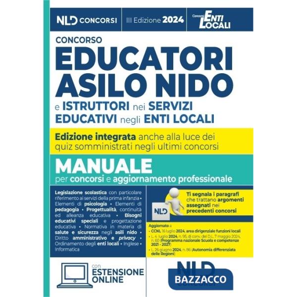 EDUCATORI ASILO NIDO E ISTRUTTORI NEI SERVIZI EDUCATIVI NEL ENTI LOCALI