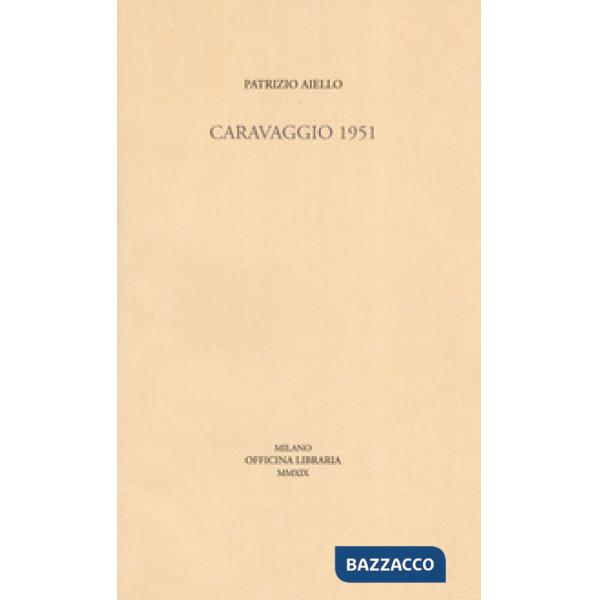 Caravaggio 1951