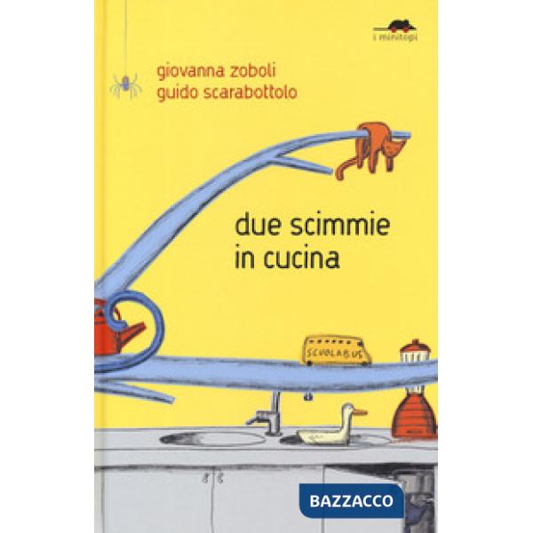 Due scimmie in cucina. Ediz. a colori