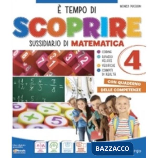 E' TEMPO DI SCOPRIRE 4 MAT/GEO