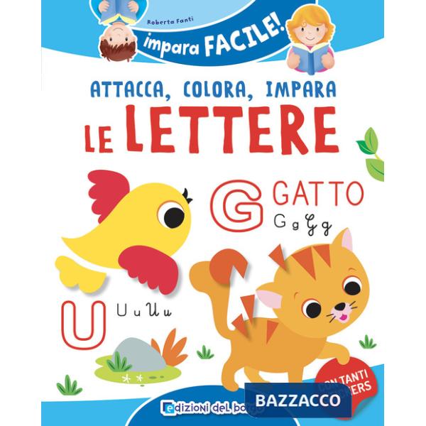 Lettere dell'alfabeto. Con adesivi. Ediz. a colori (Le)