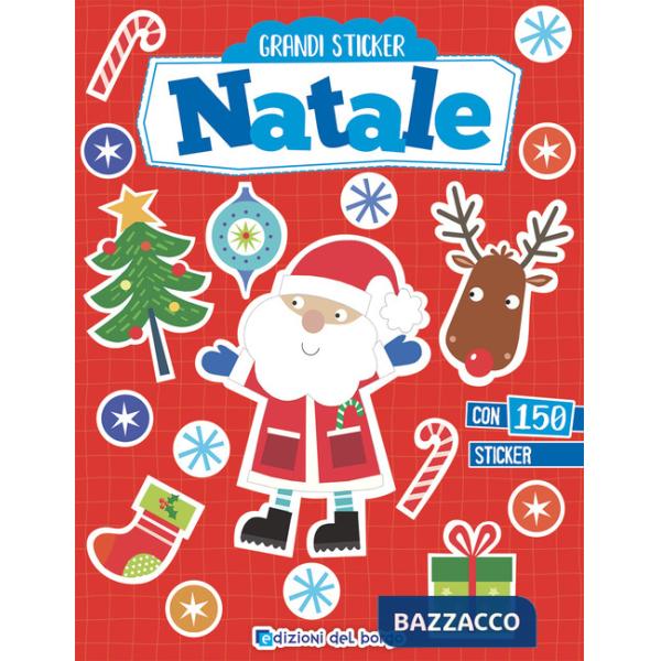 Natale. Grandi stickers. Con adesivi. Ediz. a colori
