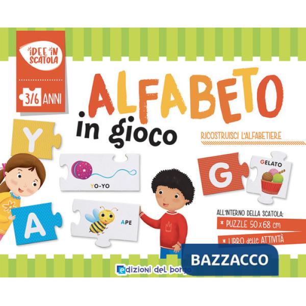 Alfabeto in gioco. Ediz. a colori. Con puzzle autocorrettivo (L')