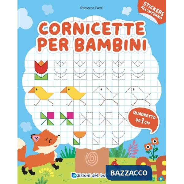 Cornicette per bambini. Quadretto da 1 cm. Con adesivi. Ediz. a colori