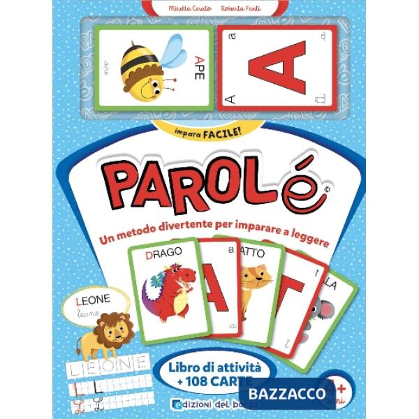 Parolé. Un metodo divertente per imparare a leggere. Ediz. a colori. Ediz. a spirale. Con 108 Carte