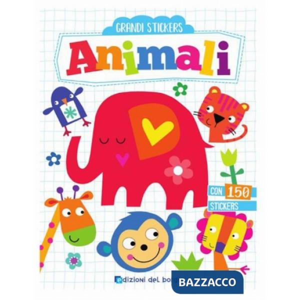 GRANDI STICKERS ANIMALI