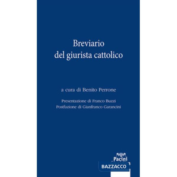 Breviario del giurista cattolico