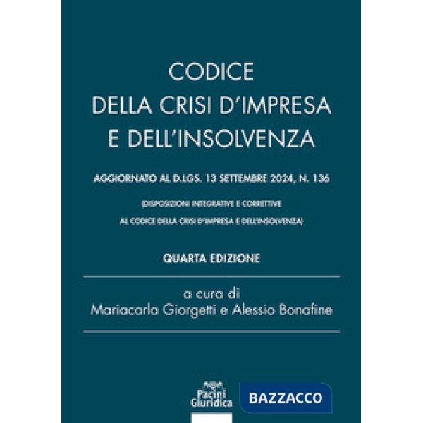 Codice della crisi d'impresa e dell'insolvenza