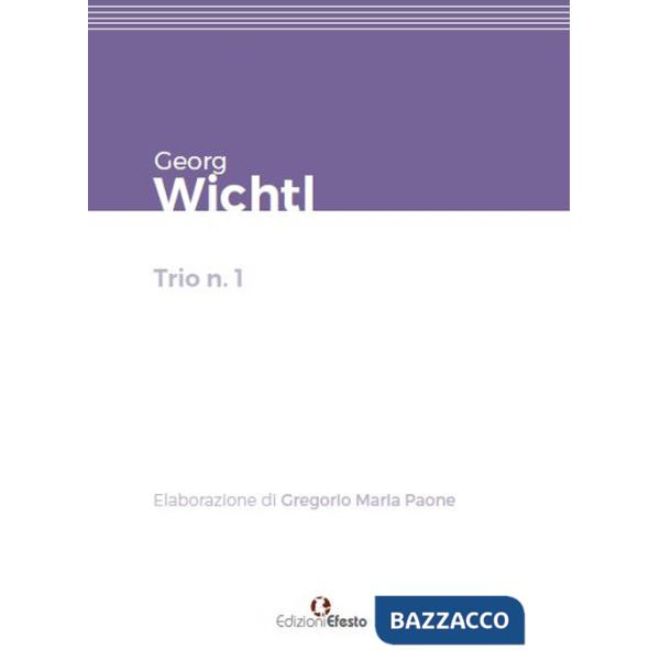 Georg Wichtl. Trio n.1