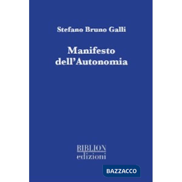 Manifesto dell'autonomia