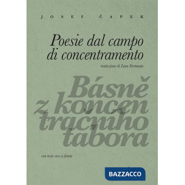 Poesie dal campo di concentramento. Ediz. ceca e italiana