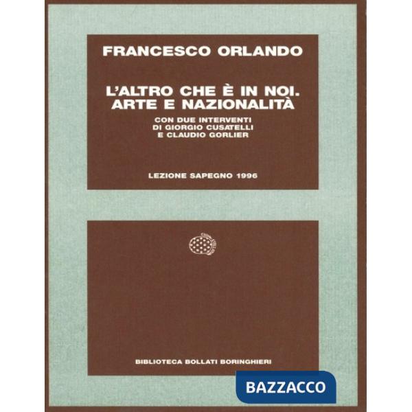 Altro che è in noi. Arte e nazionalità (L')