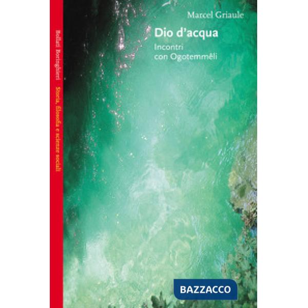 Dio d'acqua. Incontri con Ogotemmêli