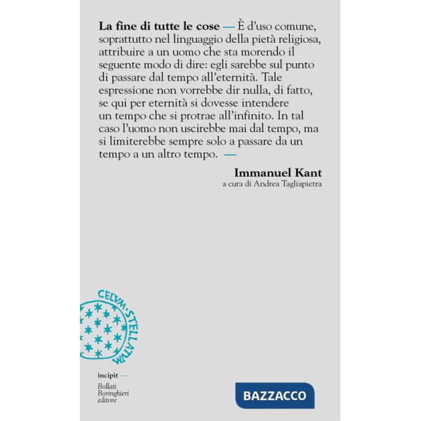 Fine di tutte le cose (La)