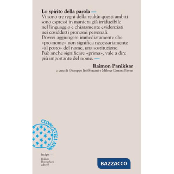 Spirito della parola (Lo)