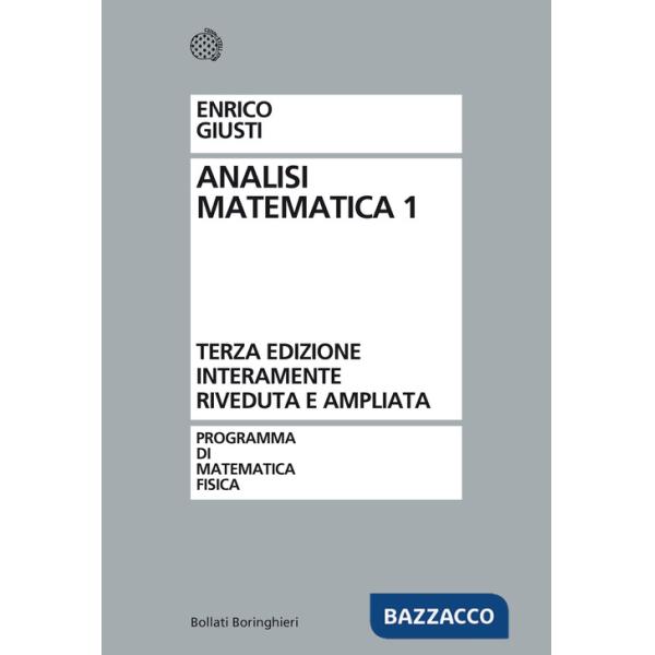 Analisi matematica. Vol. 1