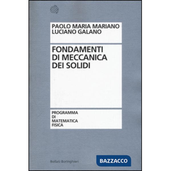 Fondamenti di meccanica dei solidi