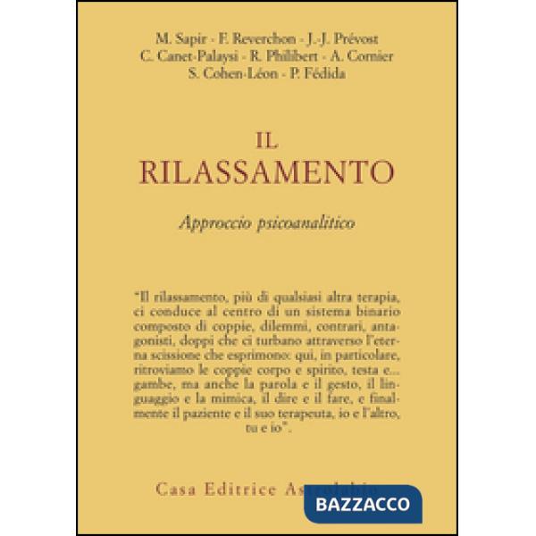 Il rilassamento. Approccio psicoanalitico