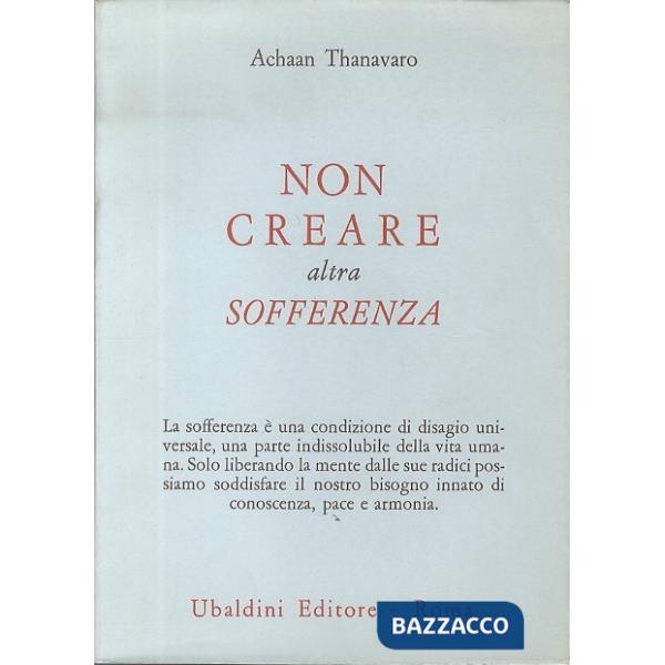 Non creare altra sofferenza