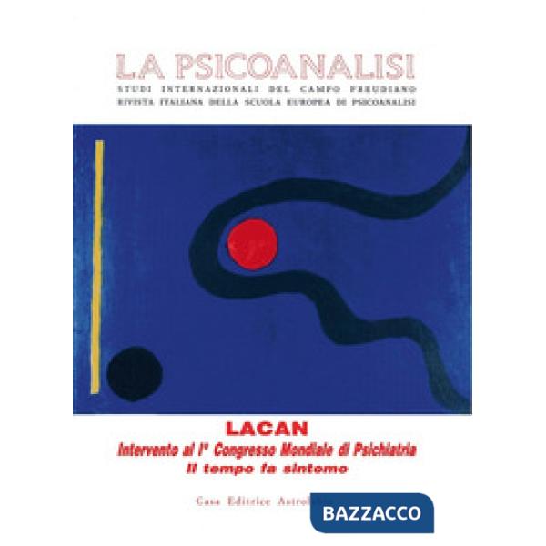 Psicoanalisi (1994) (La). Vol. 14