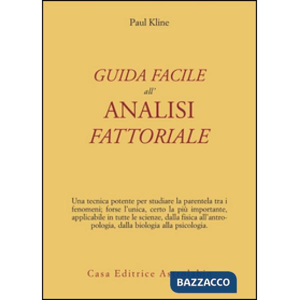 Guida facile all'analisi fattoriale