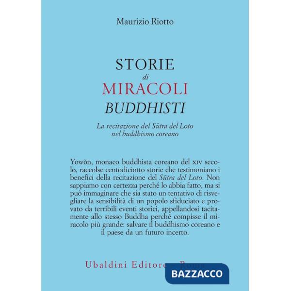 Storie di miracoli buddhisti. La recitazione del Sûtra del Loto nel buddhismo coreano