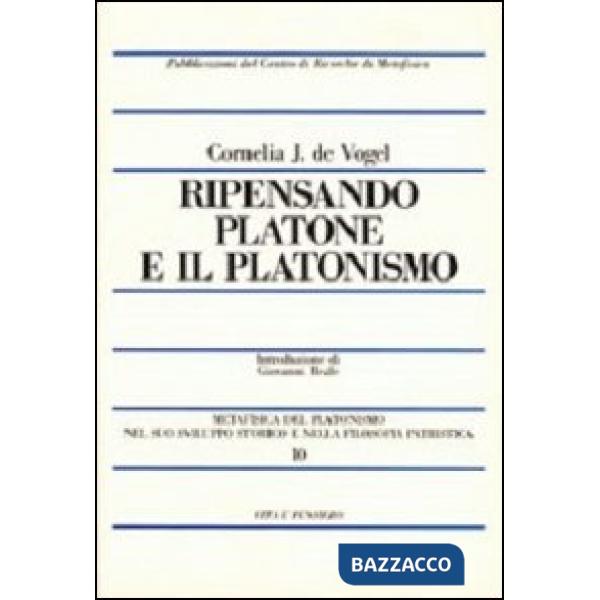 Ripensando Platone e il platonismo